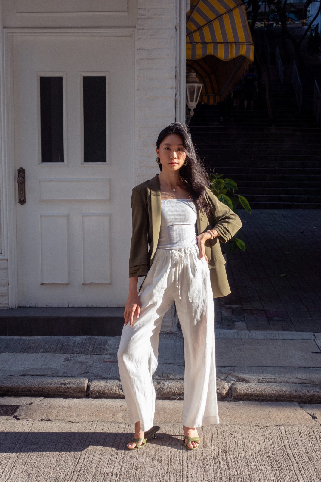  Sofia linen pants